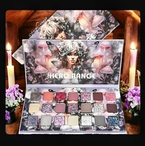 🆕️LAST 1🧚‍♀️HERO RANGE 21 COLOR ANIME FLOWER FAIRY ETHEREAL EYESHADOW PALETTE